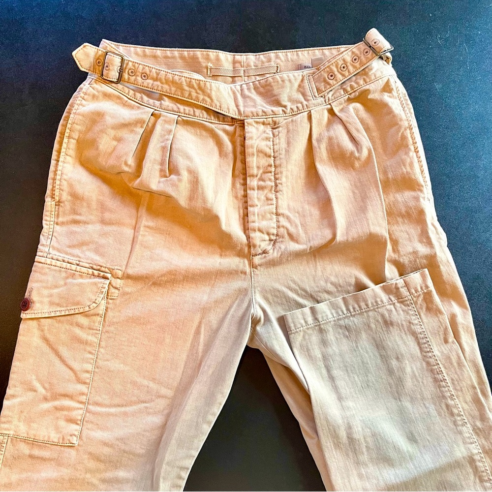 Banana Republic Gurkha Chino Trousers in Khaki